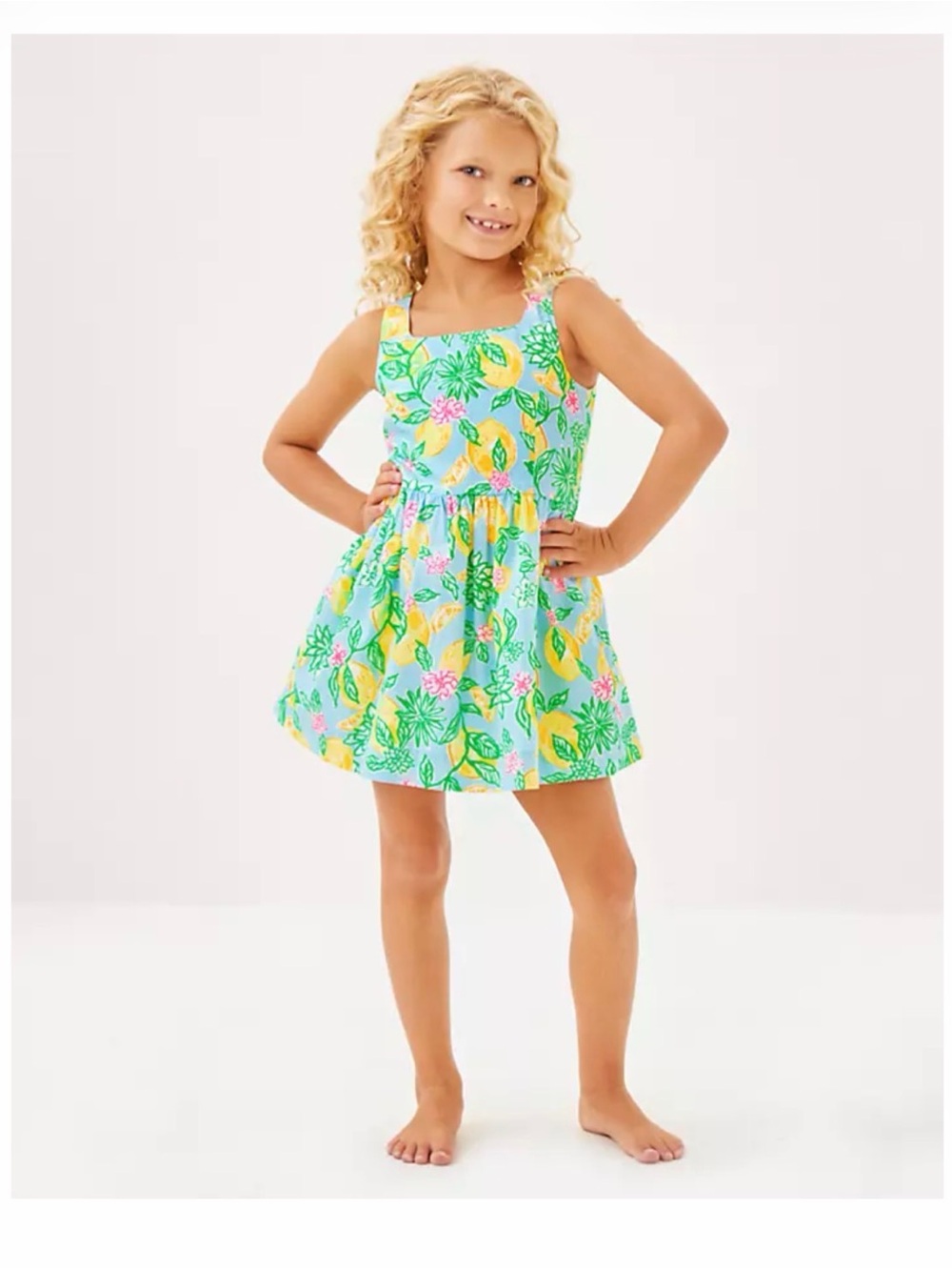 Lilly Pulitzer Girls Bellefleur Dress
Bluette Make Lemonade size 8